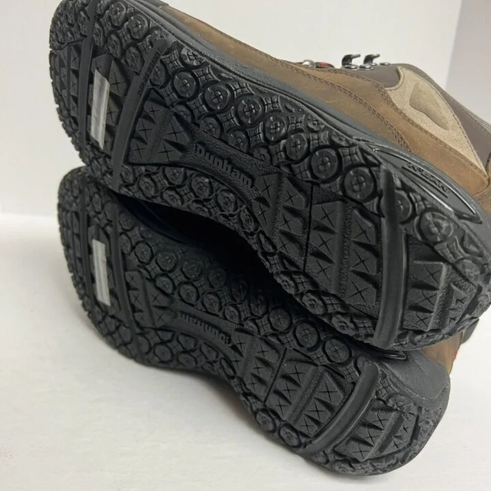 Dunham Mens Cloud Hiking Shoe Brown Size 12 EE